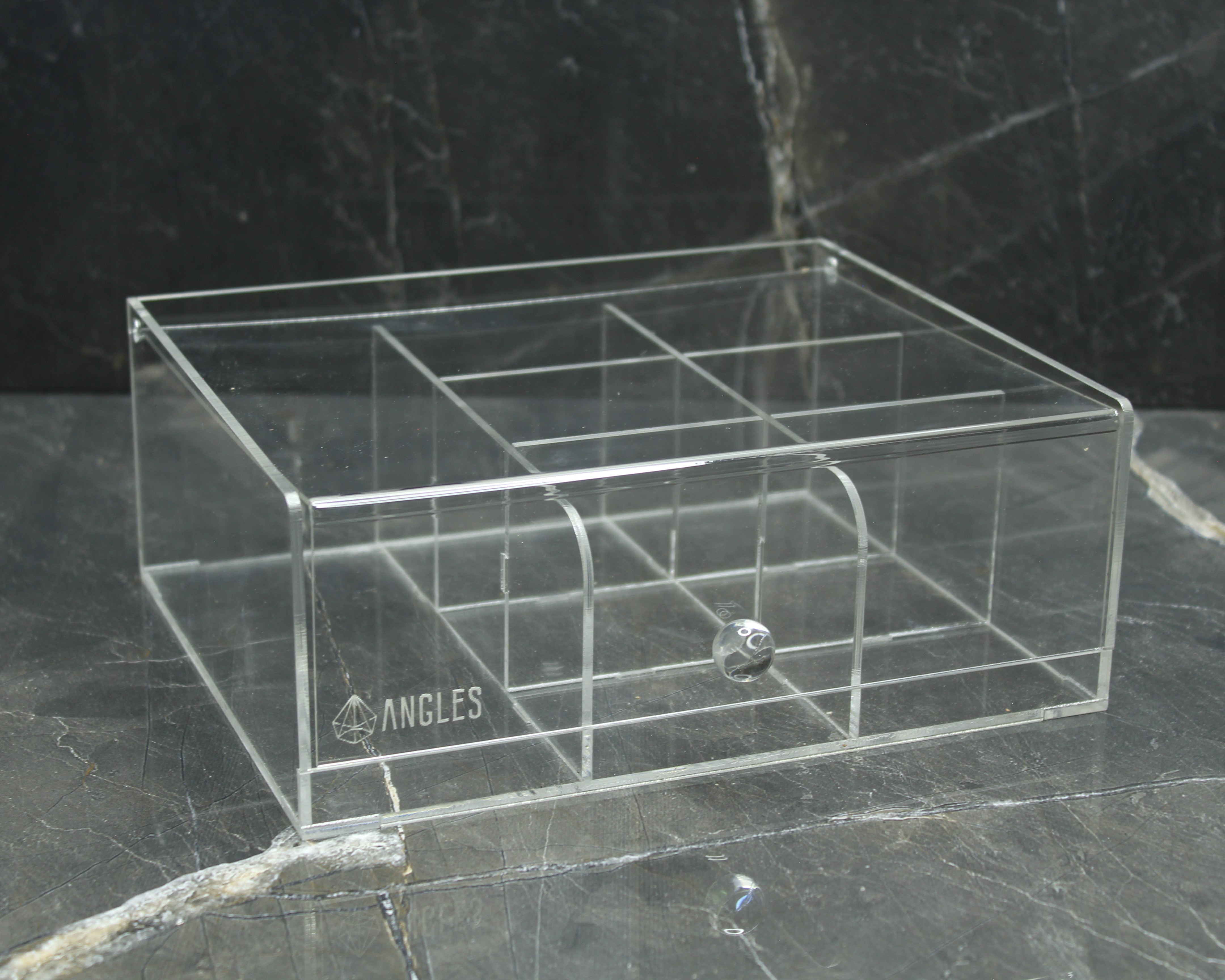 Clear Acrylic Tea Box – Angles Designs