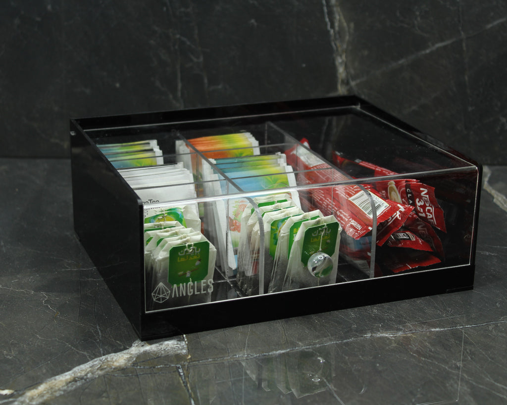 Black Plexi-glass Tea Box