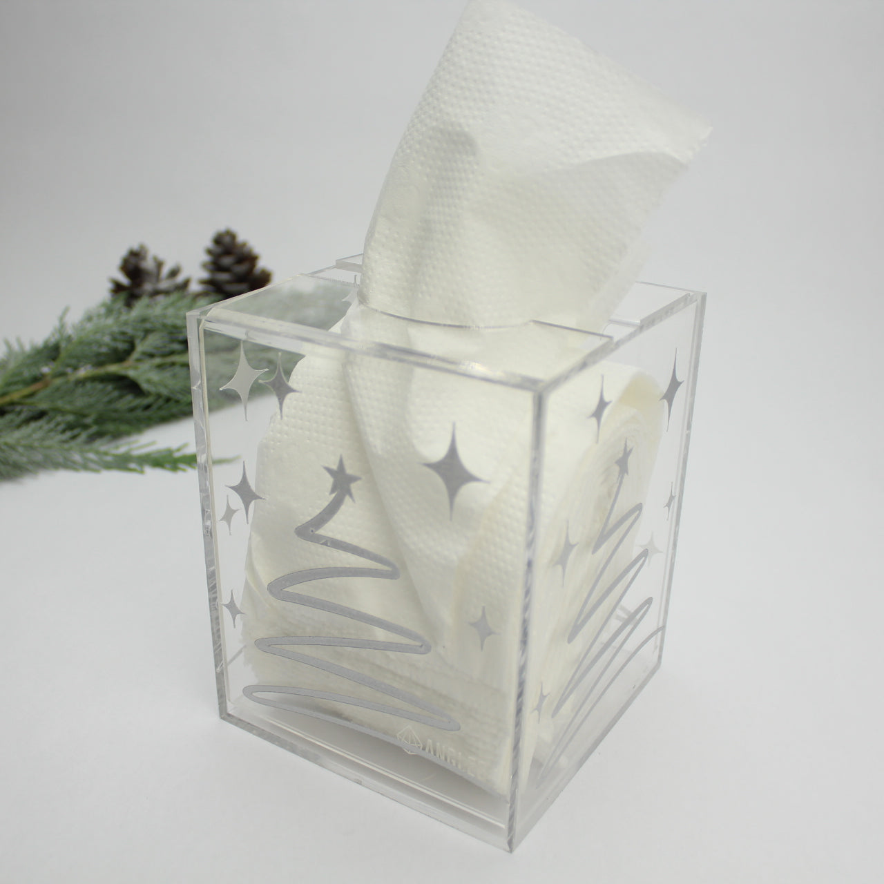 Christmas Tree Tissue Box