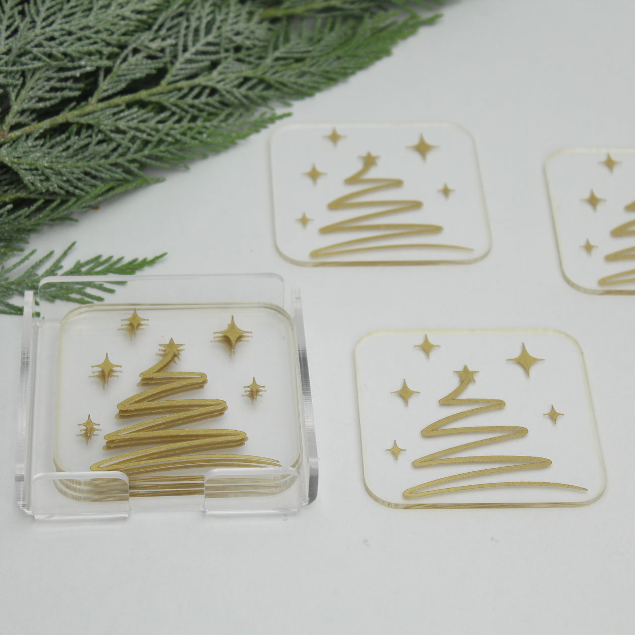 Christmas Tree Coasters