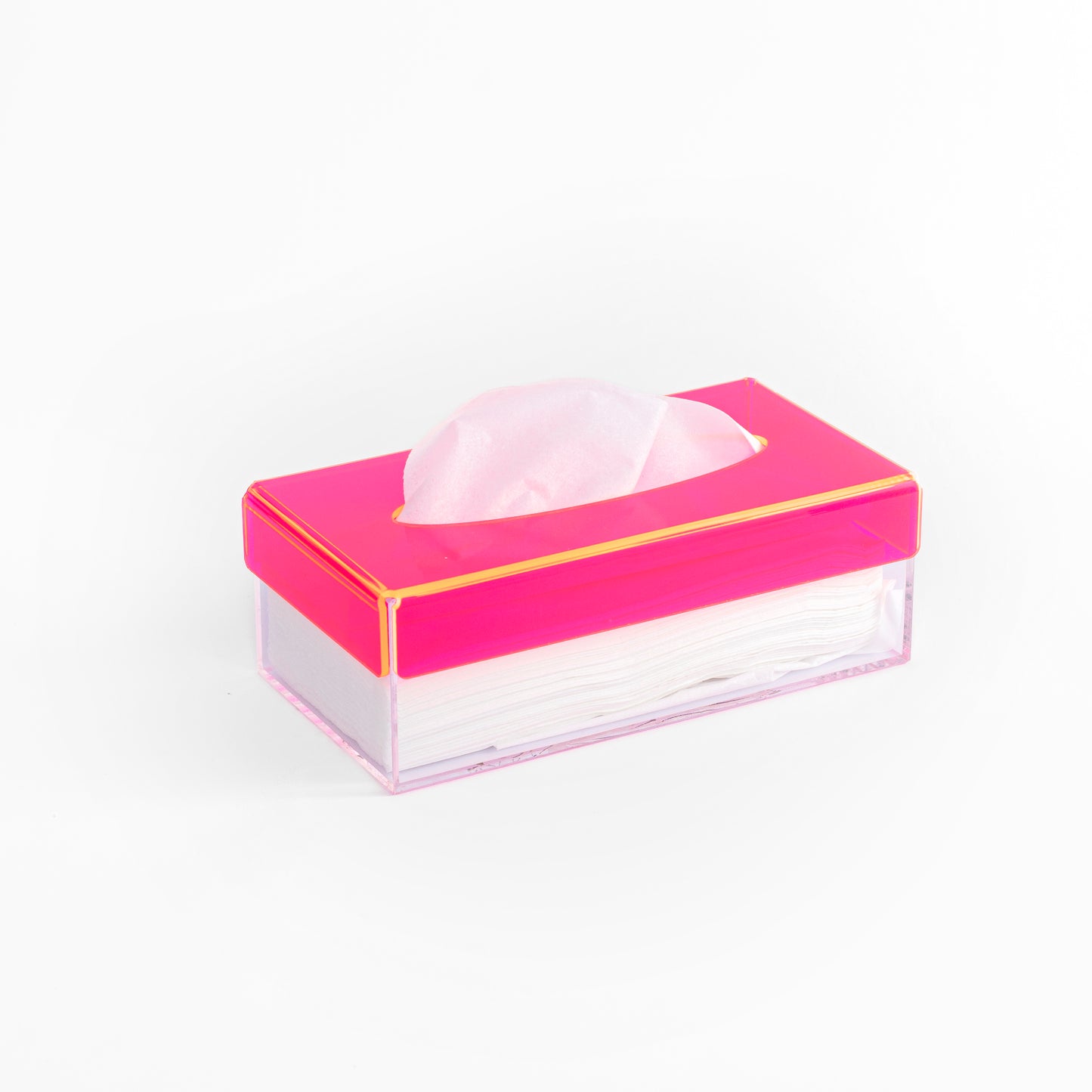 Tissue Box with Colored Cover