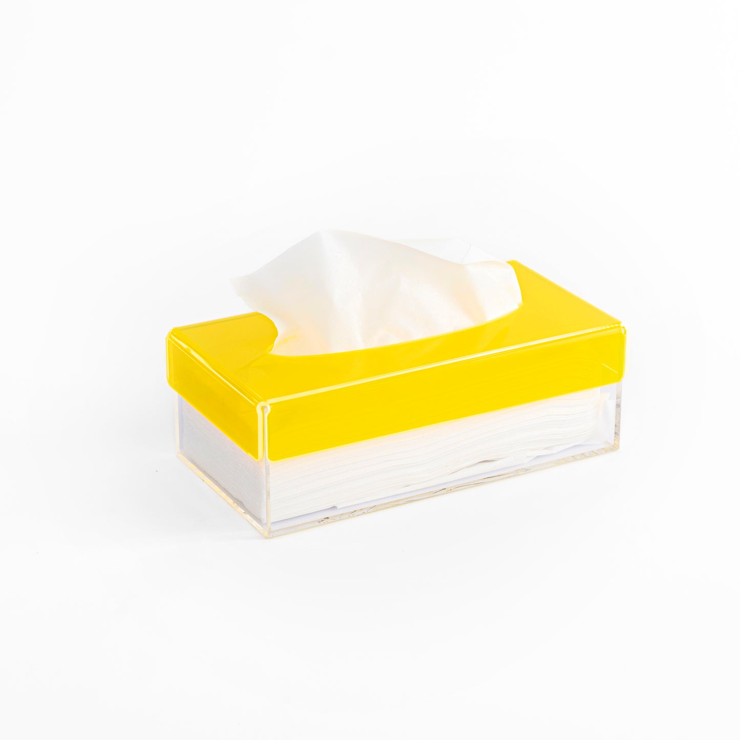 Tissue Box with Colored Cover