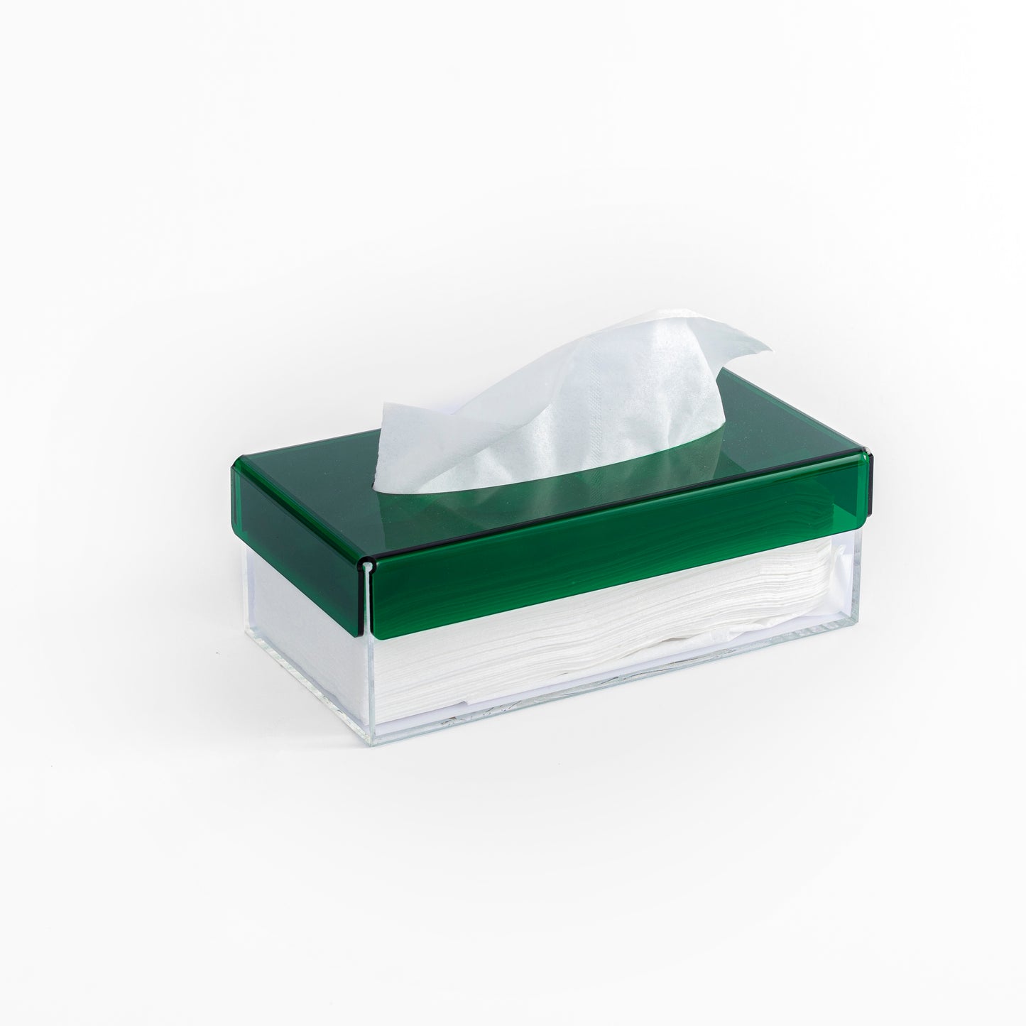 Tissue Box with Colored Cover