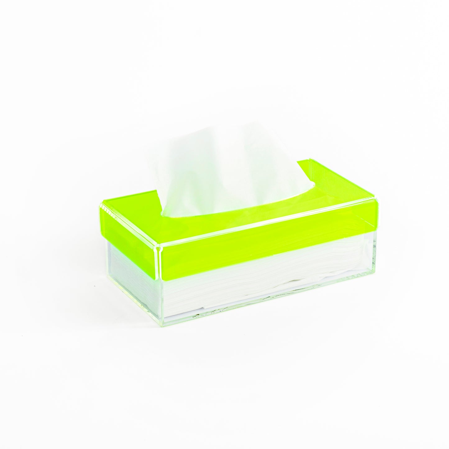 Tissue Box with Colored Cover