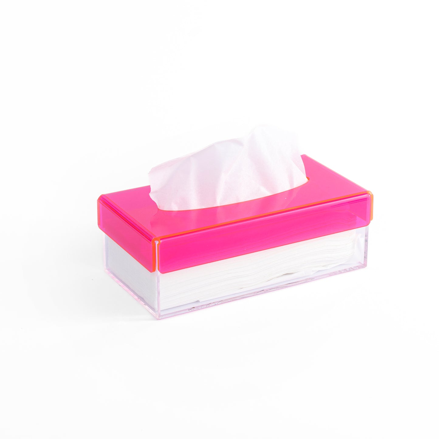 Tissue Box with Colored Cover