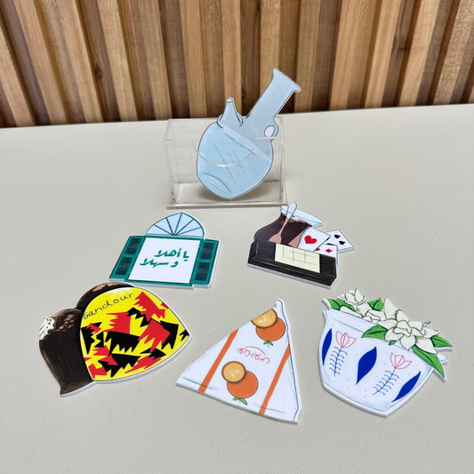 Artistic Lebanese Coasters