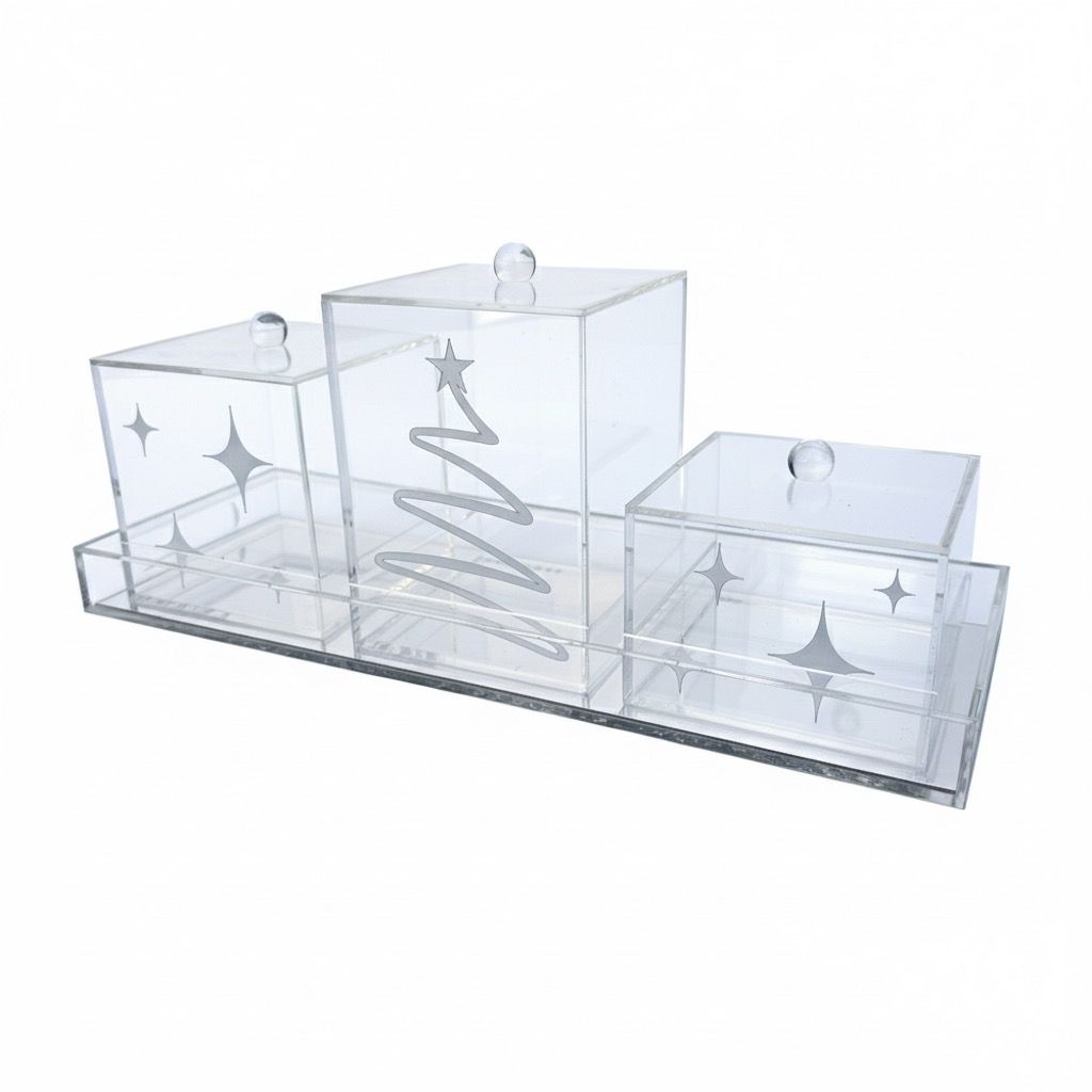 Christmas Tree Chocolate Jars