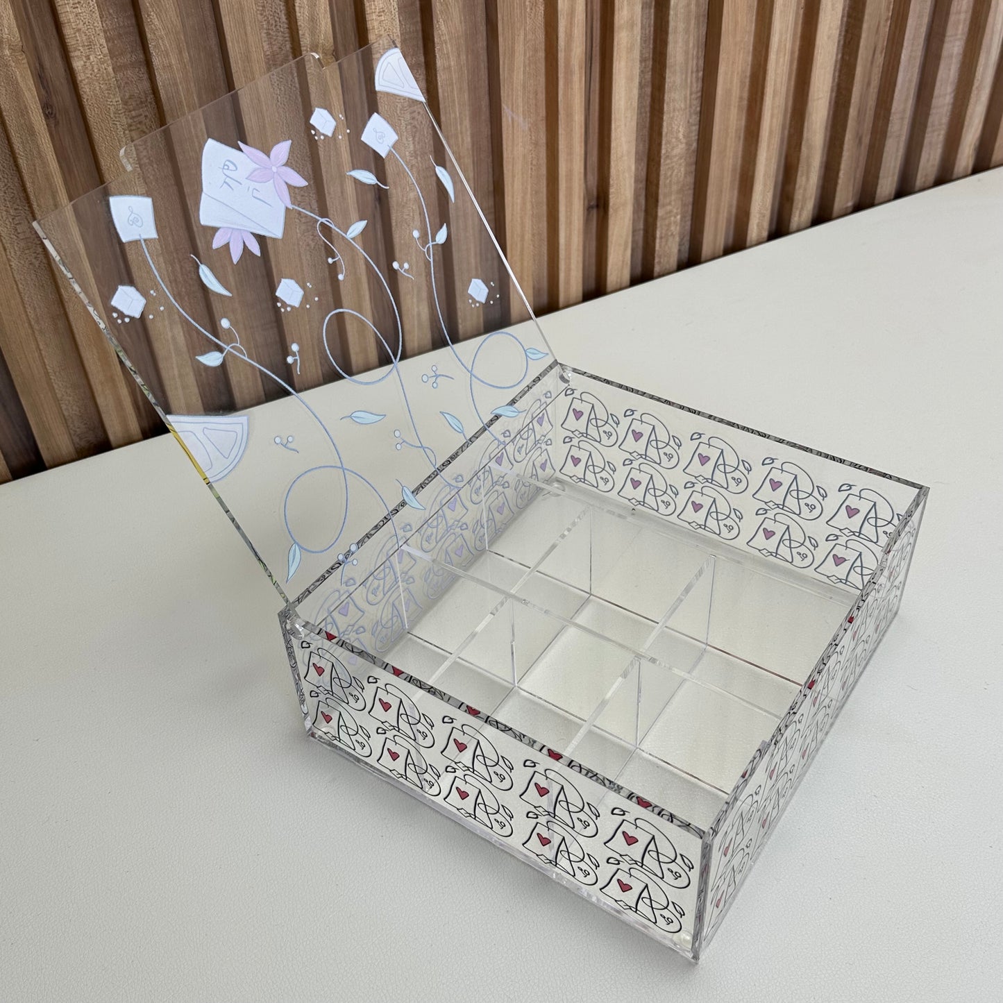 Artisctic Lebanese Themed Tea Box