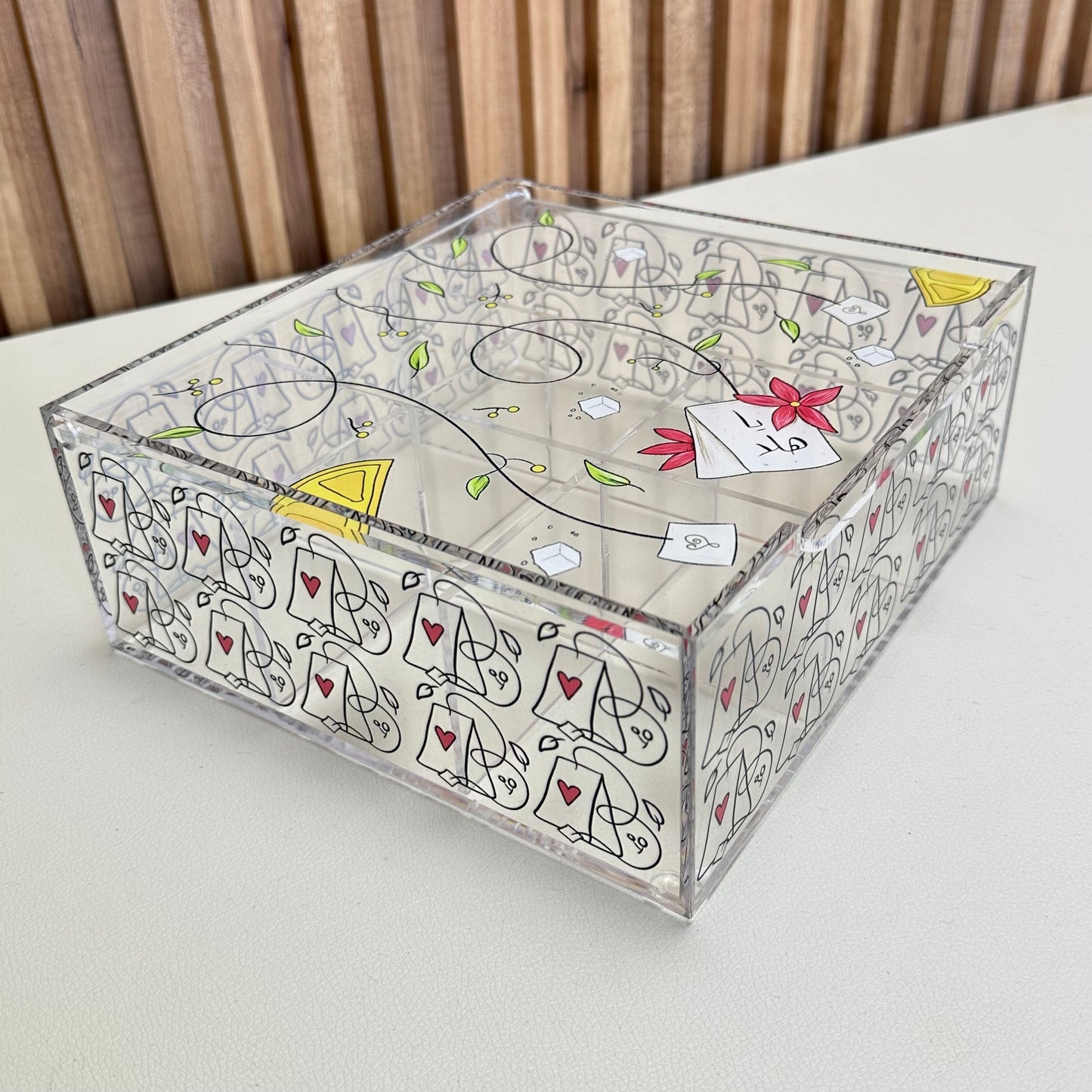 Artisctic Lebanese Themed Tea Box
