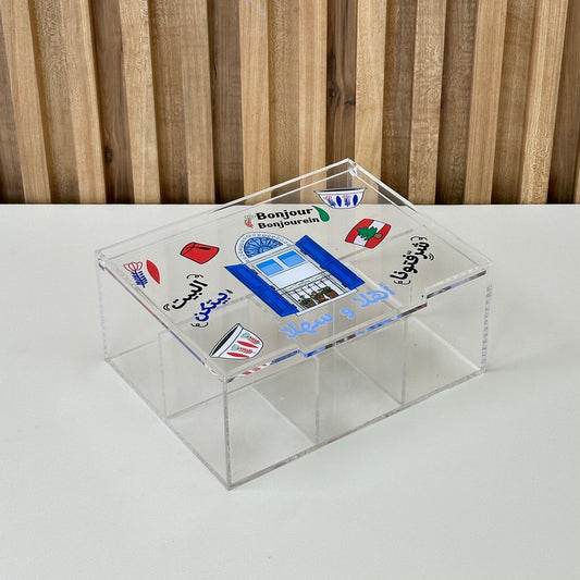 Tea Box الشباك الأزرق