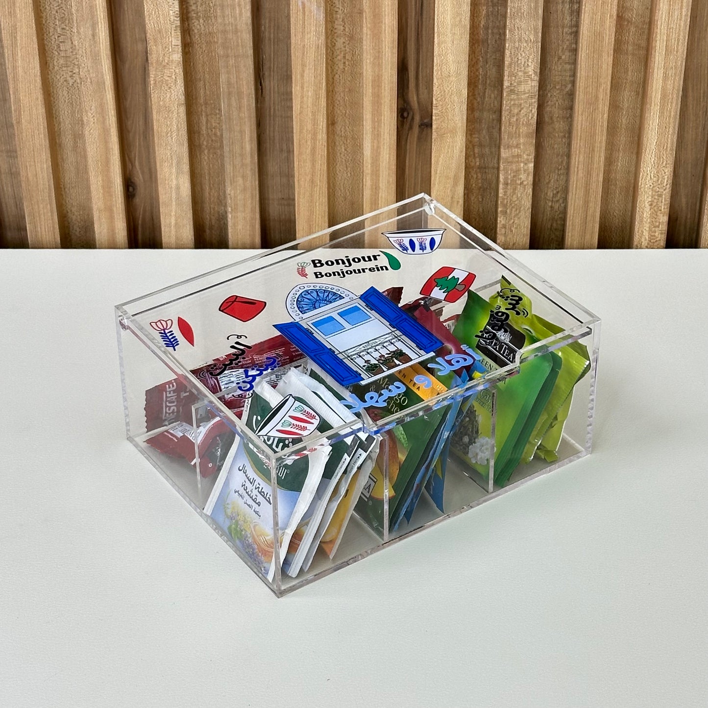 Tea Box الشباك الأزرق