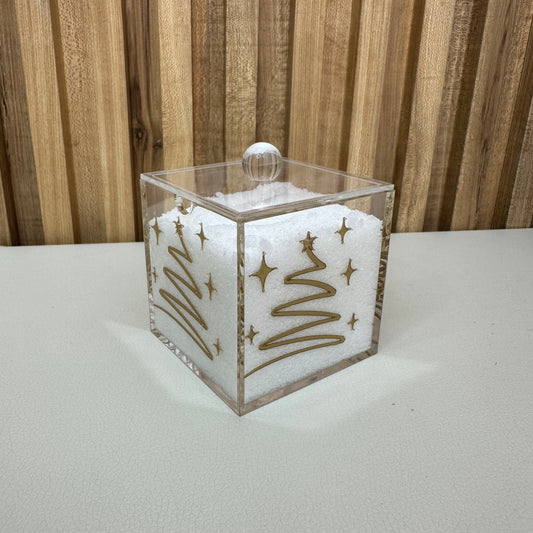 Christmas Tree Sugar Jar