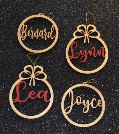 Christmas Customized Ornaments