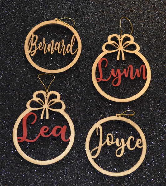 Christmas Customized Ornaments